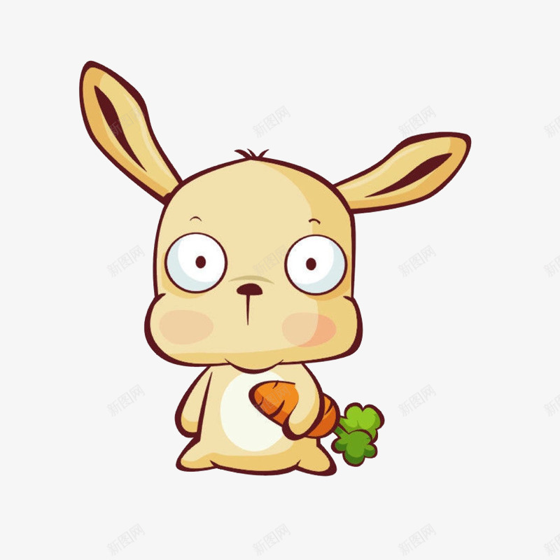卡通兔子和胡萝卜png免抠素材_88icon https://88icon.com 兔子 卡通 胡萝卜 胡萝卜汁 蔬菜