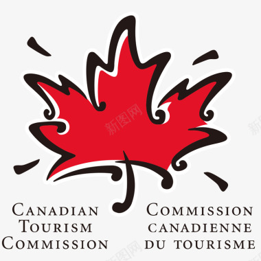 旅游logo设计枫叶logo矢量图图标图标