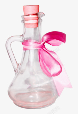 粉红色许愿瓶素材