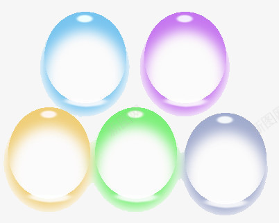 彩石png免抠素材_88icon https://88icon.com 彩石 水滴 玻璃珠 珠子