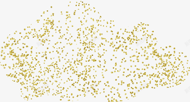 手绘金色光点装饰png免抠素材_88icon https://88icon.com 光点 免抠图 手绘画 抠图 装饰 装饰画 金色光点