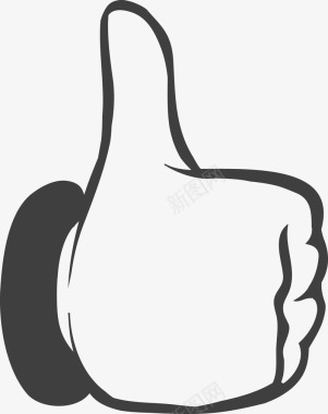 烟雾PNG图竖大拇指的手势图图标图标