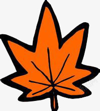 卡通枫叶素材
