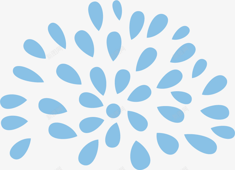 浅蓝色水滴背景装饰图案png免抠素材_88icon https://88icon.com 图案背景 水滴背景 浅蓝背景 背景图案 背景装饰