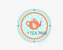 茶tea茶标签矢量图高清图片