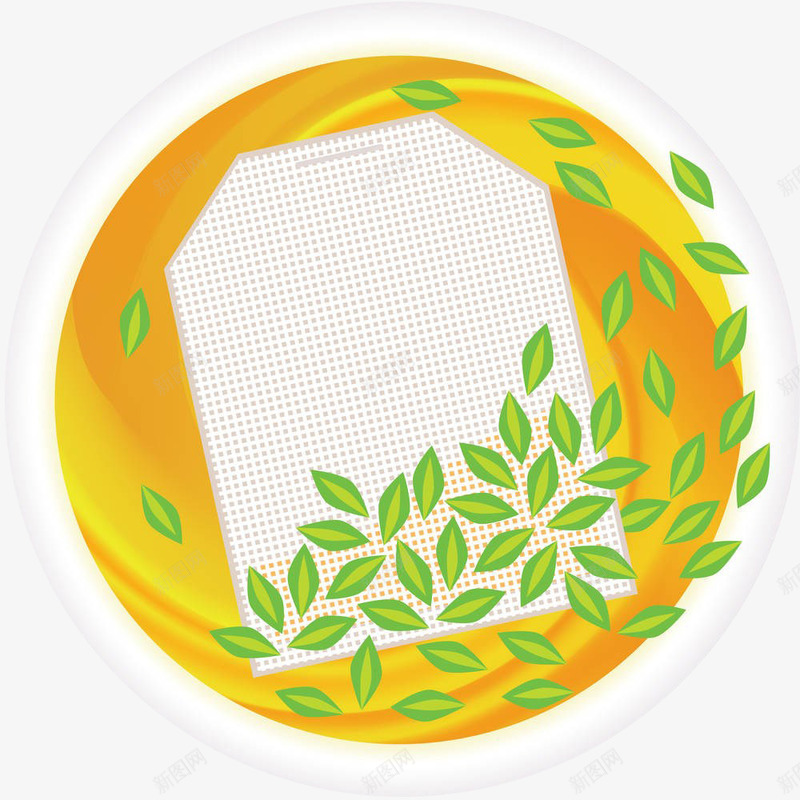 手绘黄色茶饮料png免抠素材_88icon https://88icon.com 无纺布 茶 茶包 茶叶 茶饮料 袋泡茶