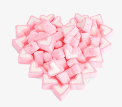 爱心粉色糖果素材