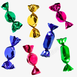 各种颜色糖果素材