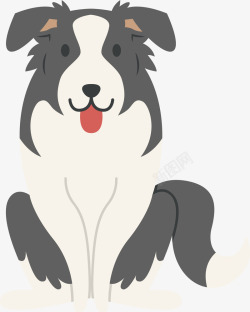动物笑脸卡通小狗高清图片