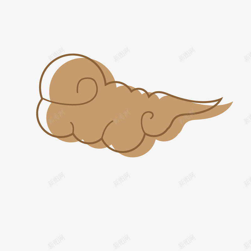 手绘古代祥云云纹矢量图ai免抠素材_88icon https://88icon.com 古代云纹 古代祥云 手绘古代祥云 矢量古代祥云 矢量图