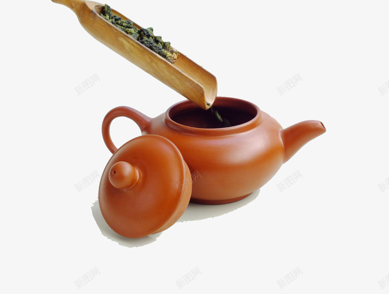 准备沏茶png免抠素材_88icon https://88icon.com 茶具 茶叶 茶壶