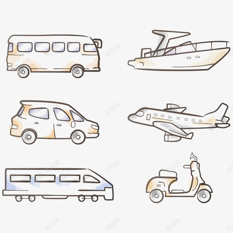 交通工具png免抠素材_88icon https://88icon.com 交通工具 大型车 女士摩托车 电动车 车 车子 轿车 飞机