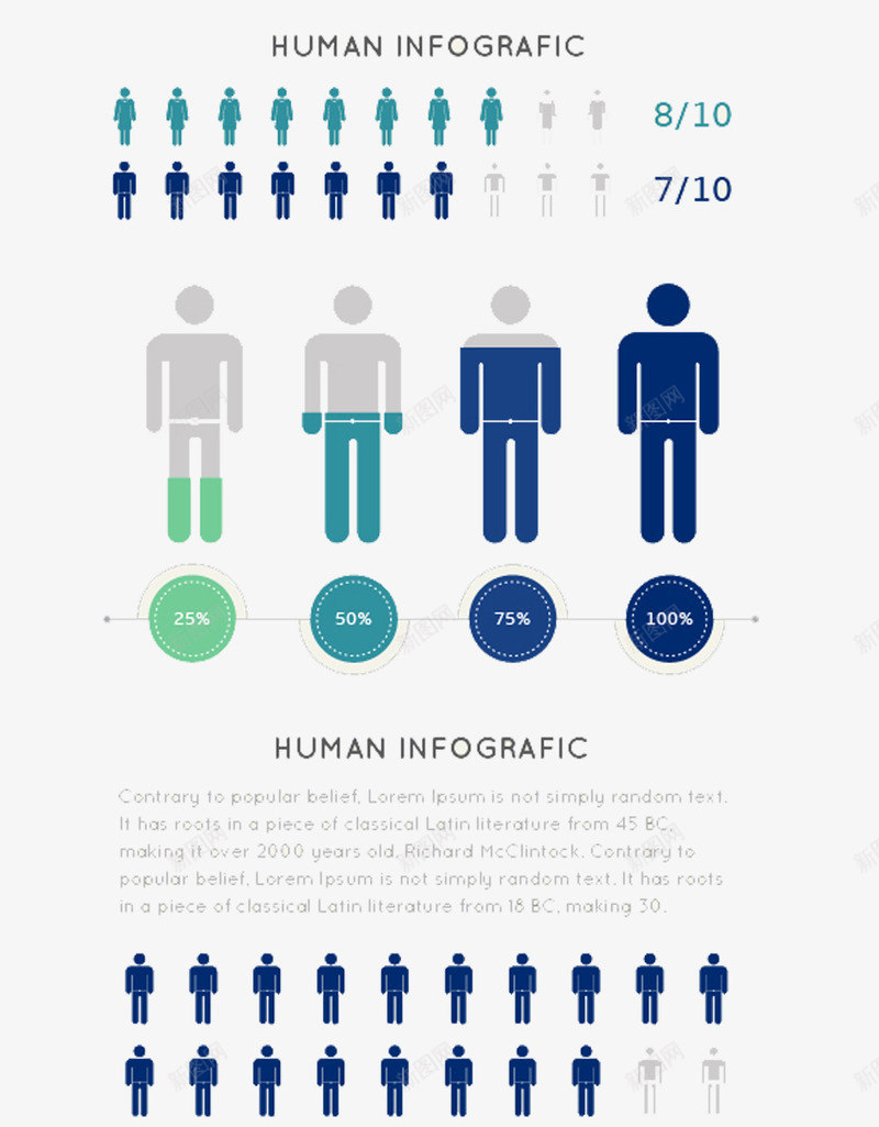 组合人形分类占比png免抠素材_88icon https://88icon.com 创意设计 装饰图案 设计插图