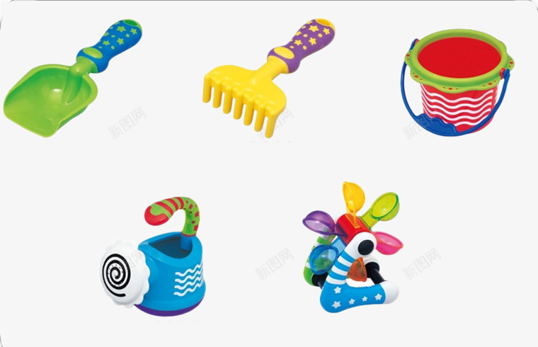 儿童沙滩玩具png免抠素材_88icon https://88icon.com 产品实物 工具 沙滩 玩具 玩沙