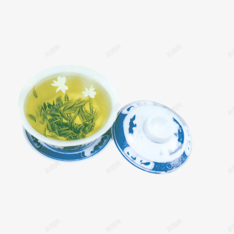 茉莉花茶png免抠素材_88icon https://88icon.com 泡好的茶 茶具 茶叶