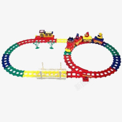 火车轨道小玩具素材