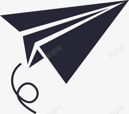 交通工具飞机iconfont纸飞机右图标图标
