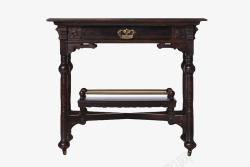 悠久棕色历史悠久的木桌古代器物实物高清图片