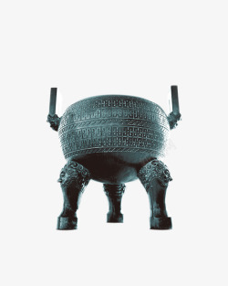古代铜鼎素材