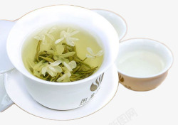 品茗茶茉莉花茶高清图片