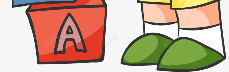 微笑卡通积木男孩png免抠素材_88icon https://88icon.com 儿童玩具 堆积木 小孩 游戏 玩耍 积木男孩 童趣