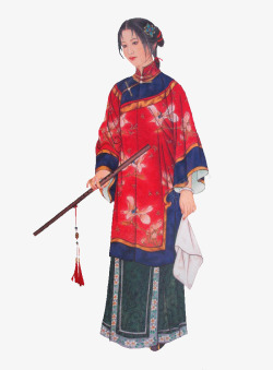 中国古代女子素材