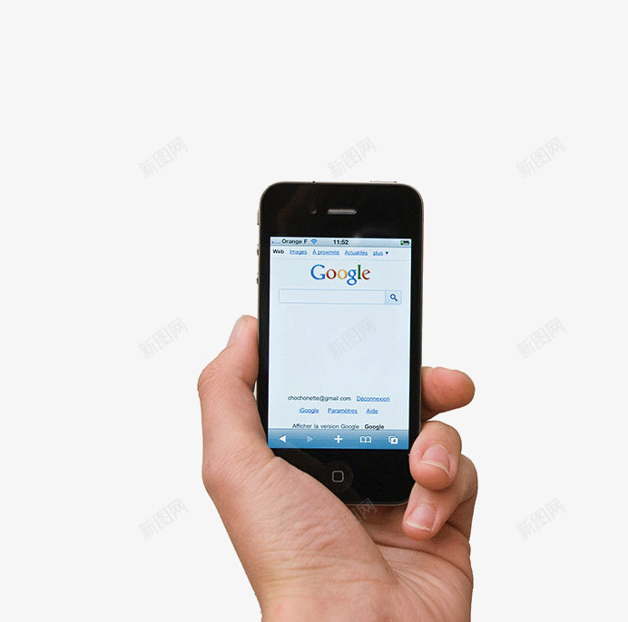 手机搜索谷歌png免抠素材_88icon https://88icon.com 创意 手势 手握手机 手机搜索
