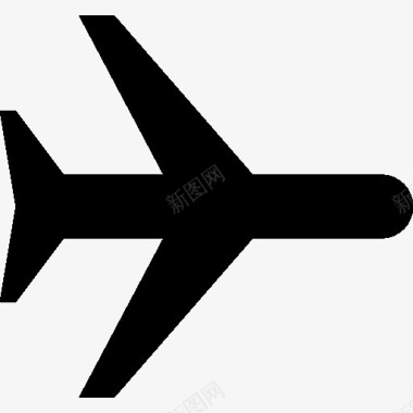 飞机图标矢量图运输飞机模式图标图标