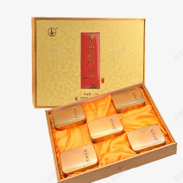 庐山银针茶png免抠素材_88icon https://88icon.com 产品包装 产品实物 庐山银针 茶叶