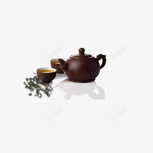 茶壶茶杯和茶叶png免抠素材_88icon https://88icon.com 实物 茶叶 茶壶 茶杯