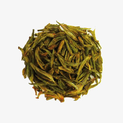 皇茶绿茶叶素材