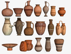 古代罐子古典的陶瓷高清图片