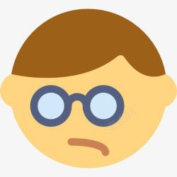 怀疑表情怀疑论者图标高清图片