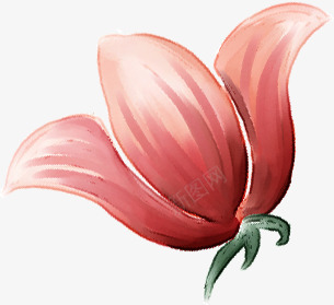 红色分层花朵美景png免抠素材_88icon https://88icon.com 分层 红色 美景 花朵