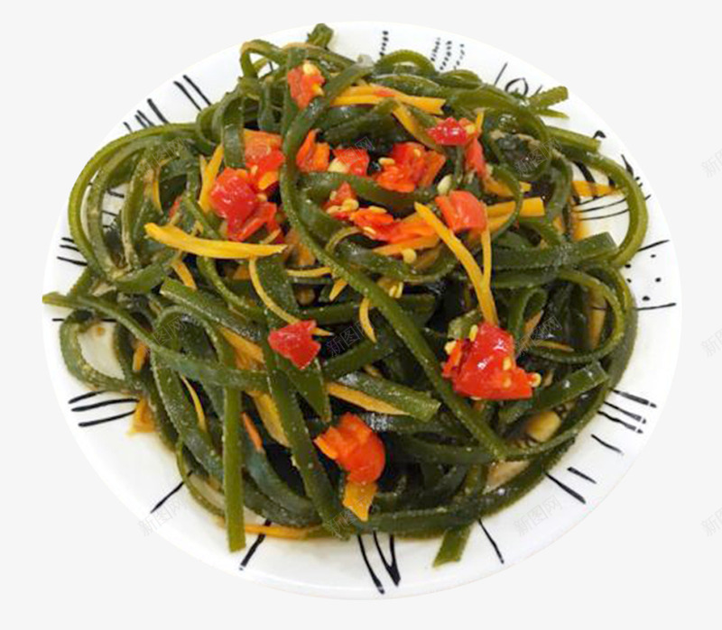 剁椒香辣凉拌海带丝png免抠素材_88icon https://88icon.com 凉拌海带丝 剁椒 剁椒海带丝 红色辣椒 辣椒 香辣海带丝 鲜海带丝