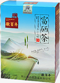 富硒茶茶叶养生包装素材