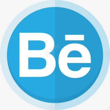 Behance的标志创意平面设图标图标