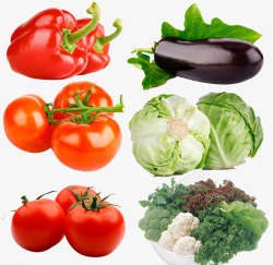 多种蔬菜组合素材
