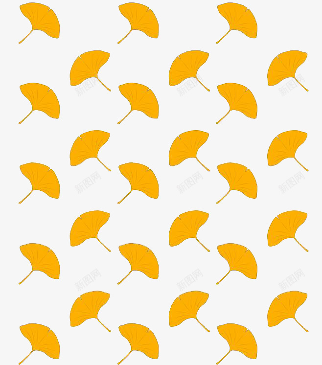 秋天的黄色银杏叶png免抠素材_88icon https://88icon.com 水彩 秋天 秋天装饰 装饰 银杏