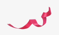 丝带红色绸带丝带素材