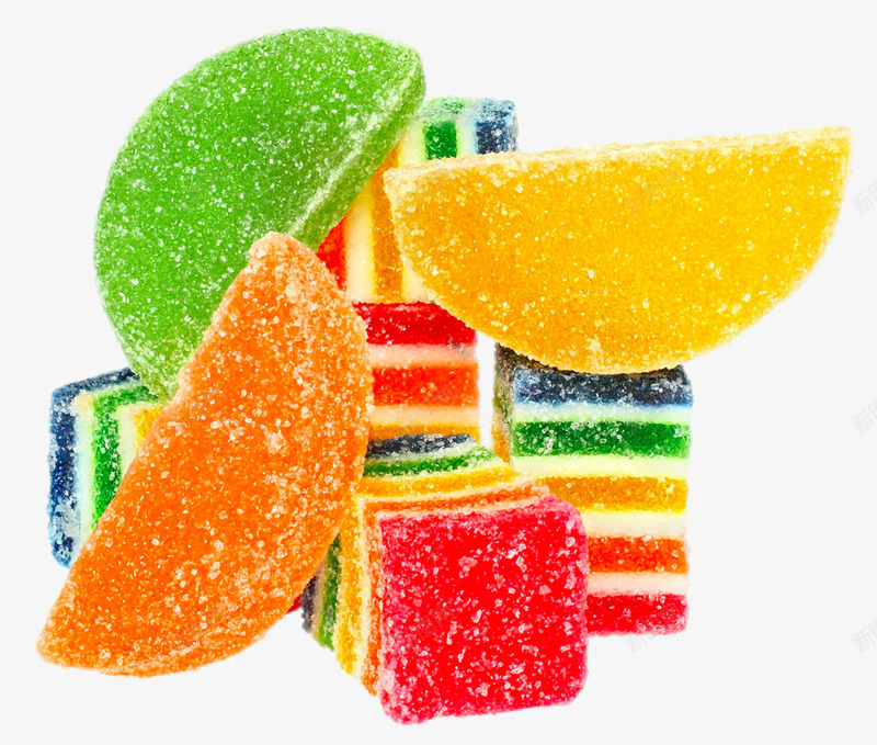 水果味彩虹糖块png免抠素材_88icon https://88icon.com png图片 png图片素材 产品实物 免费png 免费png素材 创意 糖果 软糖 零食 高清
