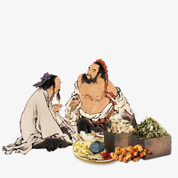 古代水墨画素材