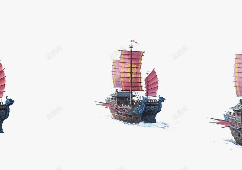 船只png免抠素材_88icon https://88icon.com 古代船 船 船只