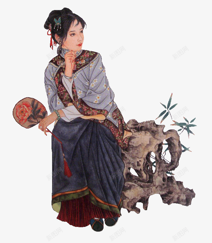 中国古代女子png免抠素材_88icon https://88icon.com 中国风 传统 古代 女性