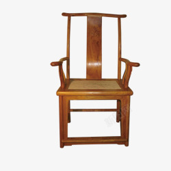 古代黄木椅子简易素材