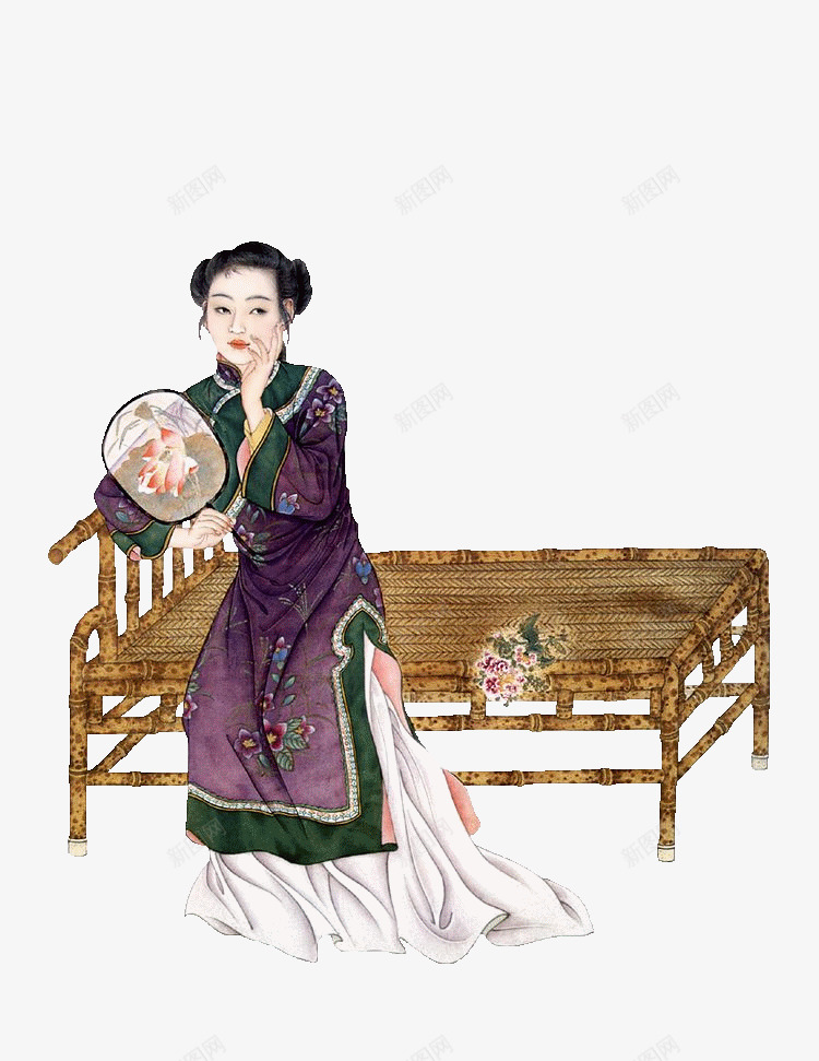 中国古代女子png免抠素材_88icon https://88icon.com 中国风 传统 古代 女性