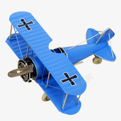 可爱蓝色小飞机素材