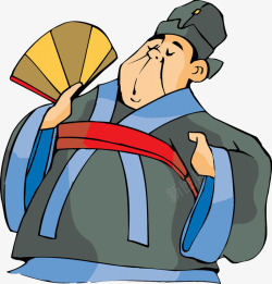 古代财主人物素材
