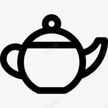 酒茶壶图标图标