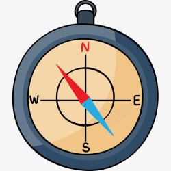 古代仪器指南针矢量图高清图片